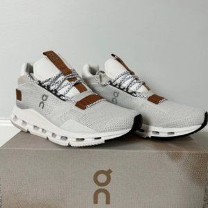 On Running Cloudnova White/Pearl Womens Sneakers